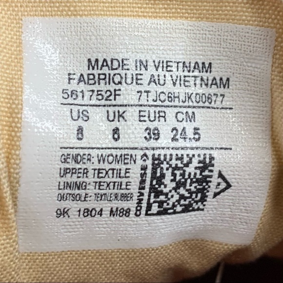 Converse All-Star Canvas No-Tie Womens Sneaker Size 8 - Picture 8 of 9